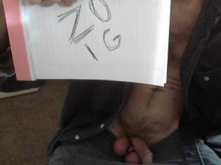 proving I  am real to Zoig!
