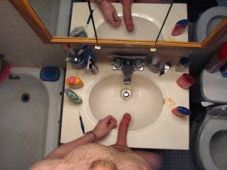 Sink shot!