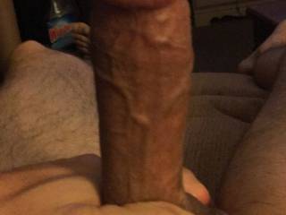 I could use a hand jerking my cock!