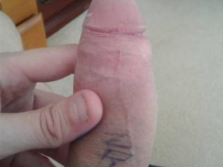 Wanking, was hard to keep it written there, kept "rubbing off":P