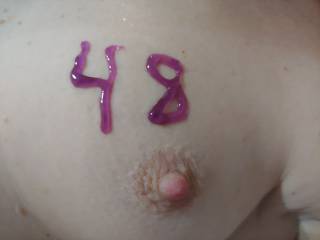 What would you do to this nipple using the number 48?