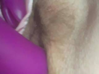 Vibrator in pussy