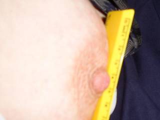 Ooh I been a naughty girl so he spanking my nipples with a ruler ..naughty but nice...