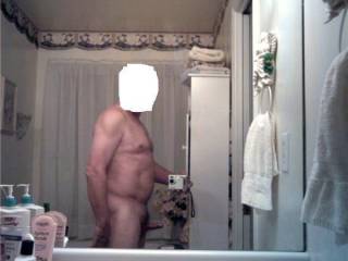 self shot in bathroom, wanted some pics to share on zoig