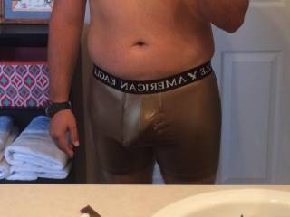 Me and my golden bulge do you like ?