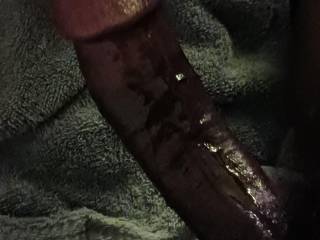 Throbbing and lubed up
