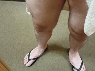 Gym locker room after my shower