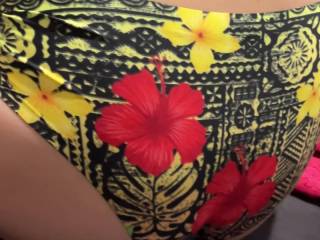 While face timing her friend in Thailand