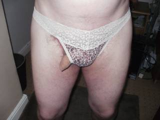 panties and soft, small dick