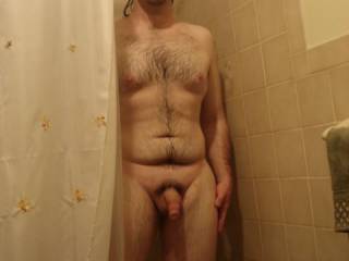me after a shower all clean wanna get dirty