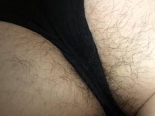 My wife’s hairy arse