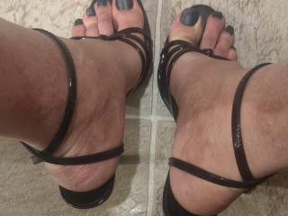 Like my feet in my new shoes