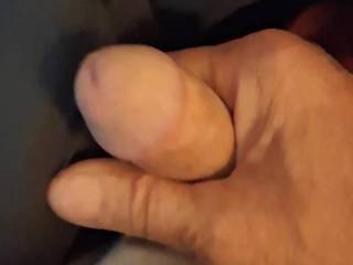Playing with my cock