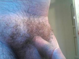 Just jump out of the showertook a snapshot of my cock for the girls