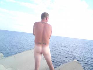 the back