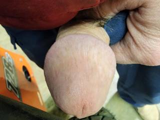 Poking out!