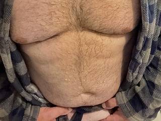 Just getting done in the shower