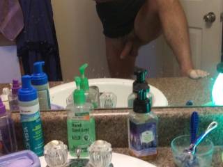 After shower