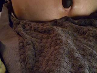 the beginning starting to pull out this 8\'\' extremely wide but plug after wearing for a few hours.