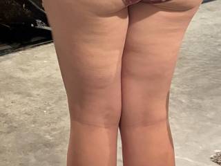 Just my ass as I walked around house