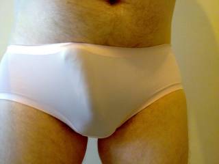 Love the panties...love the bulge.