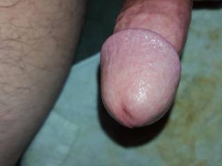 I'm oozing some precum. lay under it and take my load on your pretty face and open mouth.