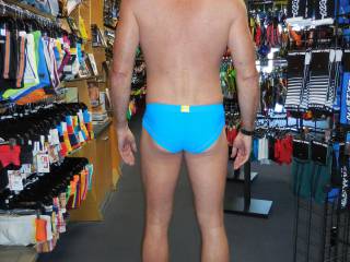 I was shopping for some sexy underwear at my new favorite shop in Vegas. The clerks, some shoppers and I had a great time as I tried on several different underwear. The clerks even took all the pictures!  

Have you ever done been nude in a store?