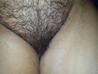 Another close up of that hairy pussy I had fun with!