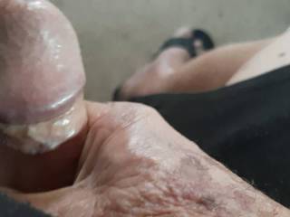 Some close foreskin/knob action ... wanna feel for real?