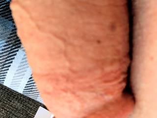 Lazy cock sunning outside wish u were hir