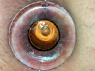 My manhole getting nicely plugged