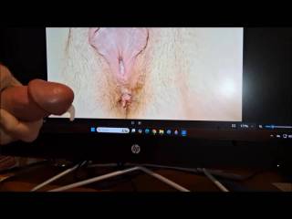 Her tasty pussy had me shooting hard!