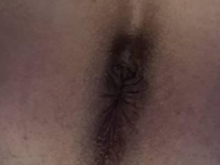 My moist freshly shave hole
