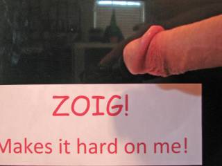 Heads up for Zoig.