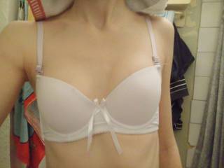 and my white bra as well