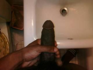 Big beautiful black chocolate dick