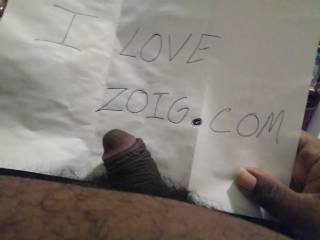 Showing my love.