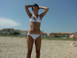me on the beach