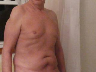 Naked ready take a shower.