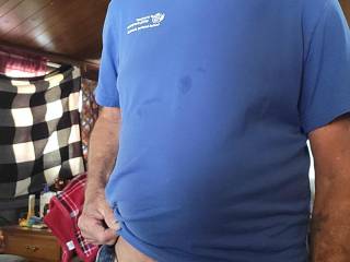 Showing my cock