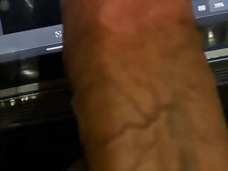My cock after I came. Who wants some