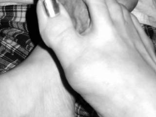 Who wants a footjob?