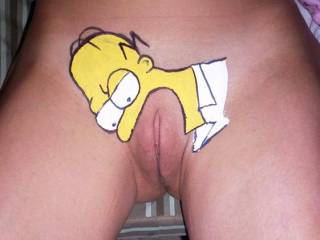 Hope you like the Simpsons. You don't want to know but Mr.D fucked his mouth.HAHAAH