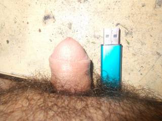 comparing my tiny dick with usb