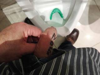 Me in public restroom