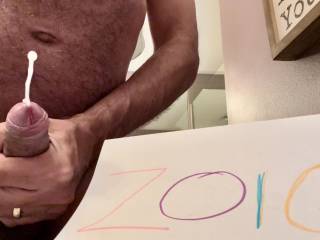 A little cum to authenticate our presence on this great site!