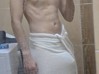 It was right after a shower