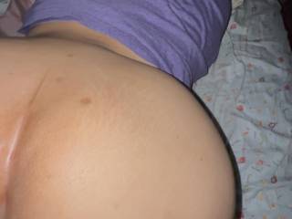 Her beautiful ass ready to fucked..