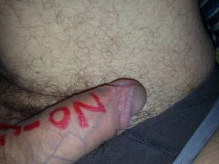 Anyone want to put there lipstick on here