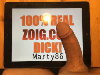 Dick on Tablet
